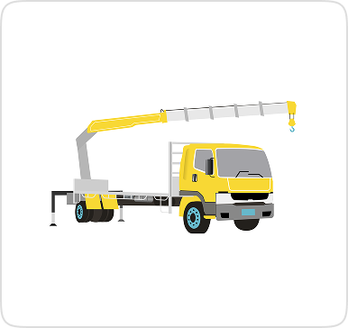 Mini Crane Truck 3m (Max 2t)